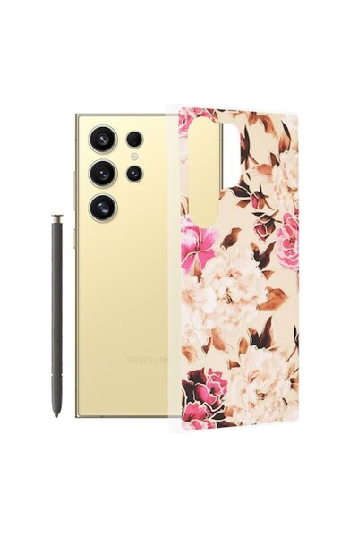 Fils Carcasă de înaltă protecție pentru Samsung Galaxy S24 Ultra, seria Marbl...