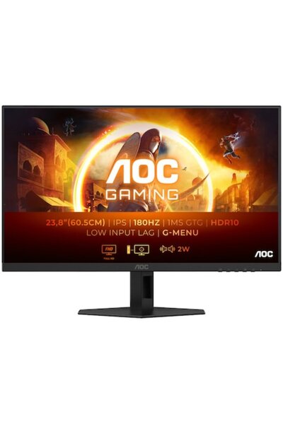 Aoc 24G4XE Gaming Monitor 23.8" IPS FHD 180Hz 1ms HDR10 Black