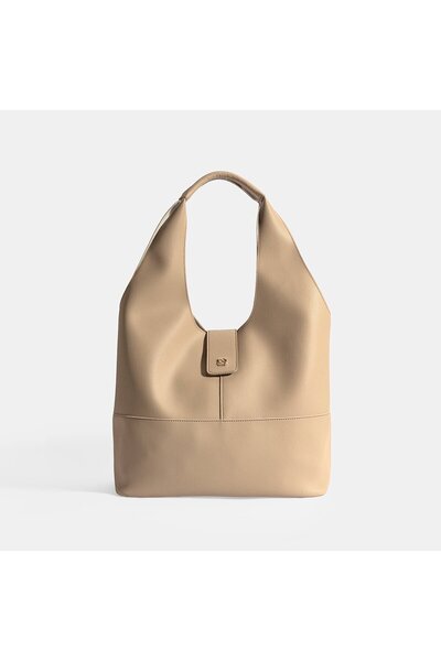 Desa Geantă de umăr bej pentru damă 