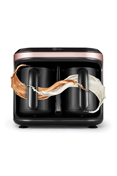 Empressco Pembe Hatır Hüps Duet Türk Kahve Makinesi, 10 Fincan, Bol Köpüklü, Şık Tasarım