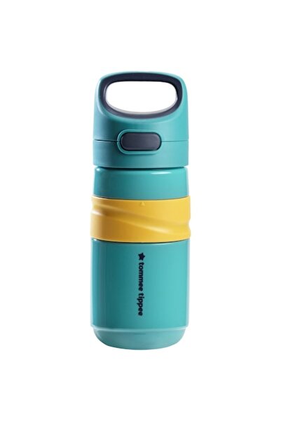tommee tippee Cana pentru bebeluși cu pai rabatabil, 500 ml, 18 luni +, Albas...