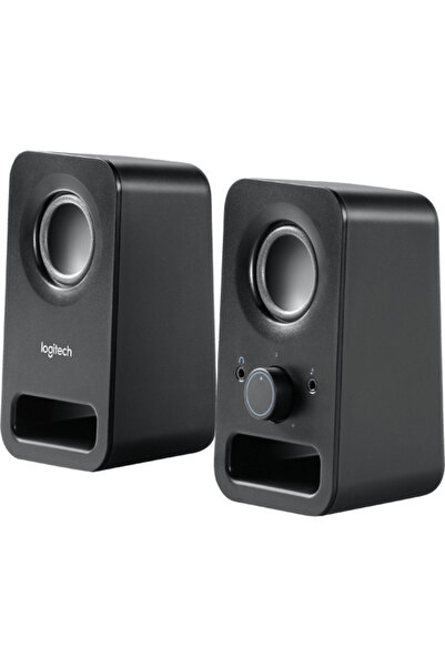 logitech Speakers 2.0 Z150, 6W RMS, Black