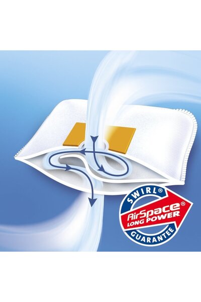 Swirl Set 4 saci de aspirat S 71 AirSpace MicroPor Plus pentru Bosch tip P