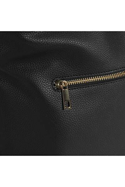 Desa Geantă de umăr neagră cu ciucuri pentru femei