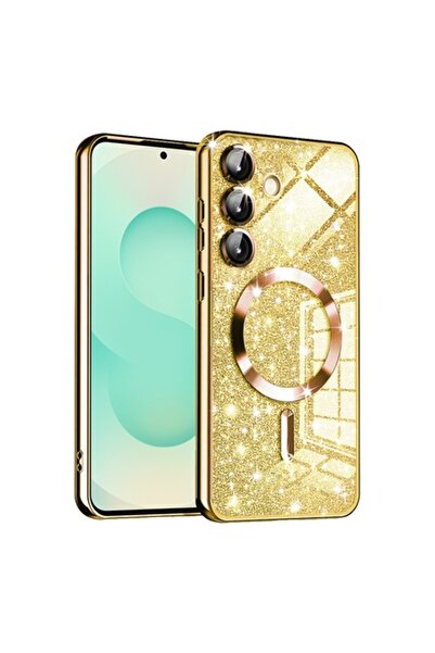 FİL Husă de protecție pentru Samsung Galaxy S25 Plus, A79, termoplastică, aurie