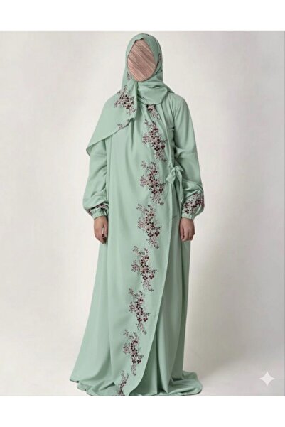 ELEGANT G Embroidered prayer shawl {mard} luxurious tie with veil