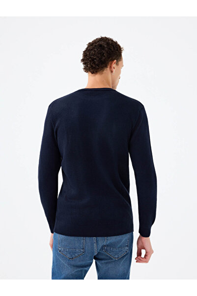 Loft Regular Fit Navy Blue Men's Sweater Lf2040477