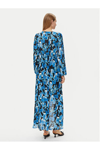 Morgan Γυναικείο Φόρεμα-Πουκάμισο 251-RAMIE.F Μπλε