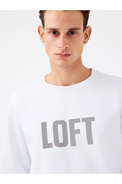 Loft Erkek Sweat Lf2041134 WHITE