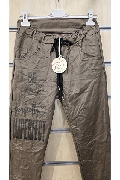 Park Moda Italian Leather Look Trousers