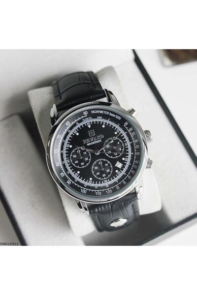 Reward Excellent Rwa147613 Men's Wristwatch with Black Leather Strap