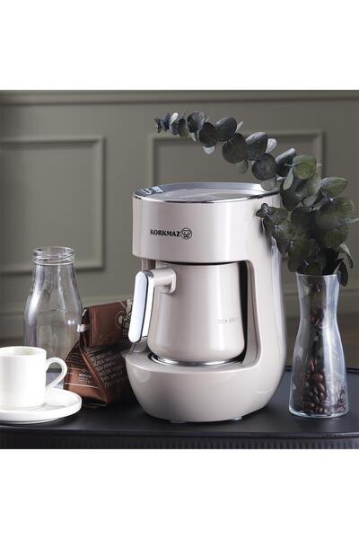 Empressco Bej Granit Sütlü Kahve Makinesi, şık ve kullanışlı tasarım