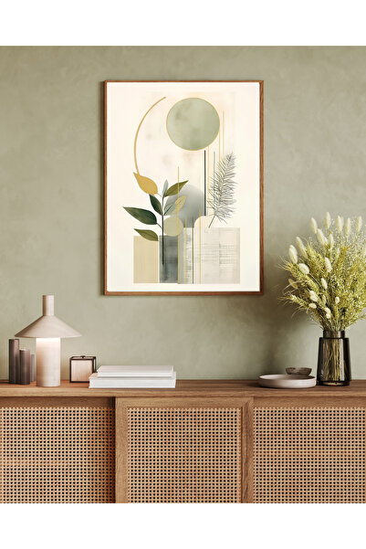 Tuba Decor Tablo dintr-o singură bucată cu rame din lemn pentru sufragerie, sufragerie, bucătărie