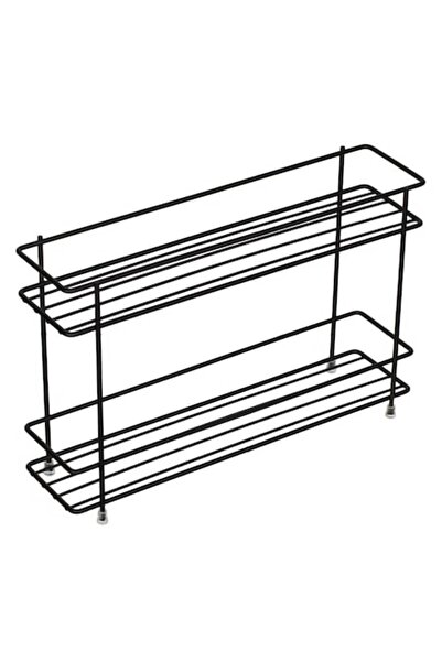 ANTBRO Raft organizator negru cu 2 niveluri de la Antbro, ideal pentru bucătă...