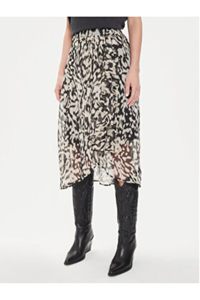 Morgan Γυναικεία Φούστα Μίντι 241-JAILY.F Μπεζ