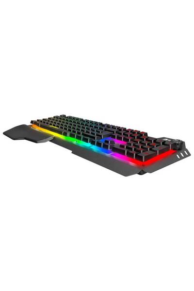 GAMEBOOSTER G25K Shock Türkçe RGB Membran Gaming Klavye