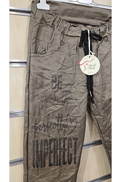 Park Moda Italian Leather Look Trousers