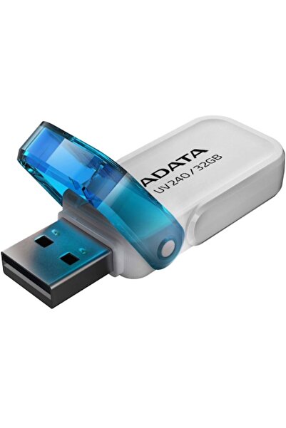 Adata Unitate flash USB 32GB, UV240, USB 2.0, Alb