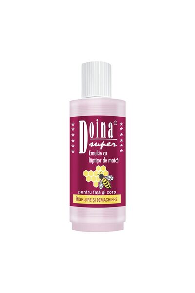 Doina Emulsie revitalizantă pentru piele cu lăptișor de matcă, 200 ml