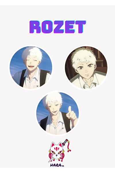 Hara Company The Summer Hikaru Died Animesi Hikaru Anime Rozet Seti 3’lü