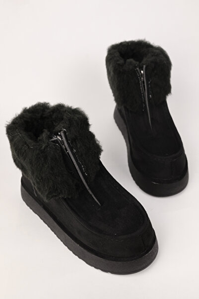 Madam Tarz Cizme din shearling cu talpă groasă Charlotte