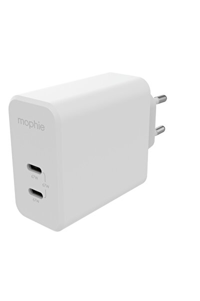 Mophie Speedport Güç Adaptörü Gan 67W 2xUSB-C 409909304
