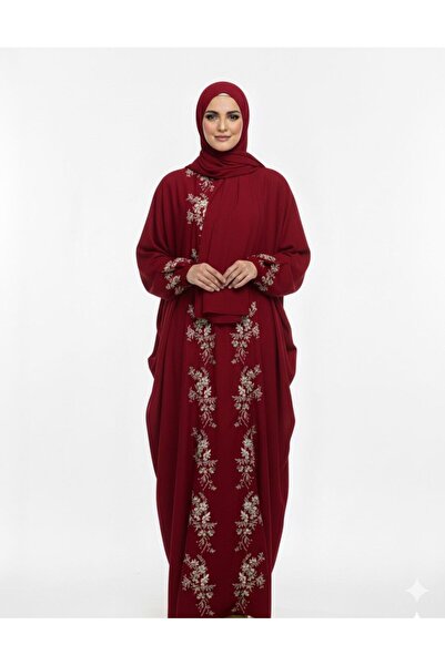 ELEGANT G Embroidered prayer shawl {zipper} luxury tie with scarf