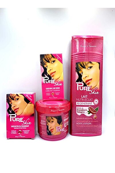 Pure Skin مجموعة تفتيح البشرة 4 قطع