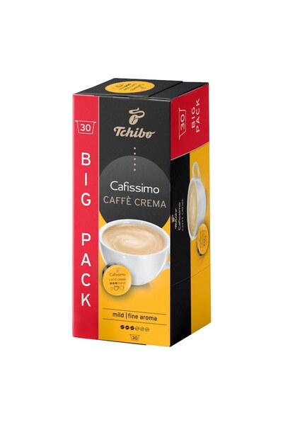 Tchibo Cafissimo Caffe Crema Fine Aroma, 30 capsule, 210 g