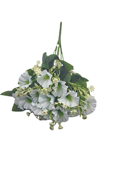 Çınar çiçekçilik Yapay Çiçek Küçük Demet Taçlı Kır Çiçeği Dekoratif Ev ve Ofis Süsü Yükseklik 33 cm