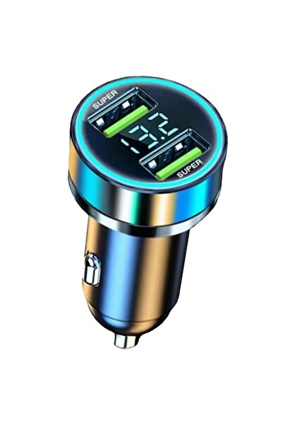 OptimStar Incarcator auto, incarcare rapida dubla, USB 3.0, 66W, voltaj 12-24...