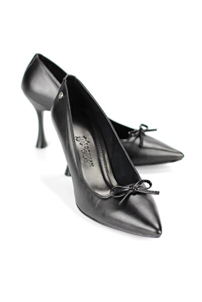 Gökhan Talay Mila Ευέλικτη Μαλακή Αντιολισθητική Σόλα (8 εκ.) Μαύρο Δερμάτινο...