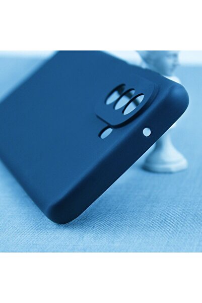 Huawei Protective Case for Y90, Flippy, Liquid Silicone, Dark Blue