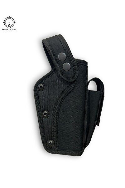 a+ aksoy tactical Çıt Çıtlı Zigana Bel Tabanca Kılıfı