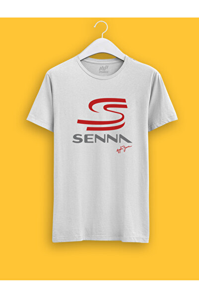 FNBX تي شيرت بشعار سينا موقّع من آيرتون سينا