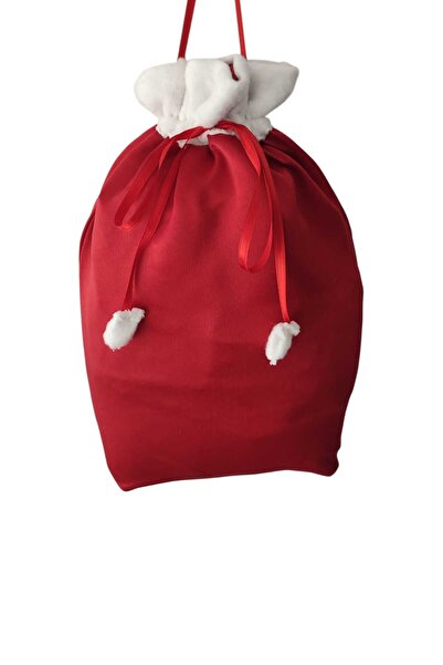MODA NUR Red Color Christmas Tree Is Perfect for Presenting Surprise Gifts, Gift Bag