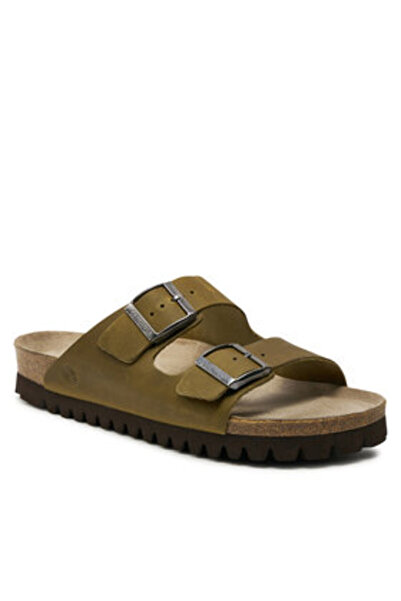 Genuins Ανδρικές σαγιονάρες πολύχρωμες GENUINS-G105049 Χαβάης από λαδωμένο δέ...