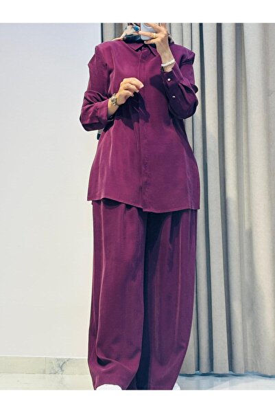 Miori TAŞLANMIŞ MODAL PANTOLONLU TAKIM