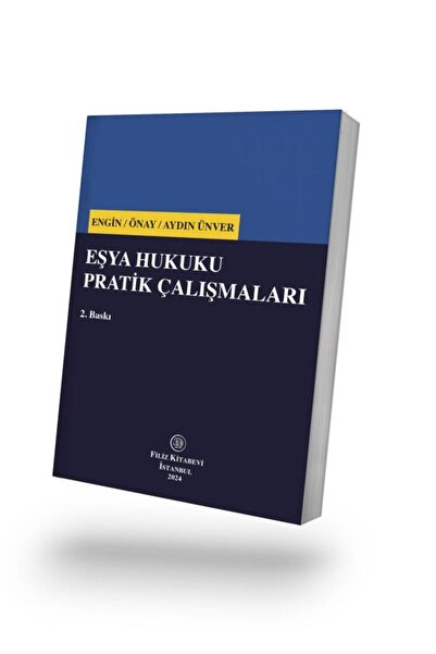 Filiz Kitabevi Eşya Hukuku Pratik Çalışmaları 2. BASKI