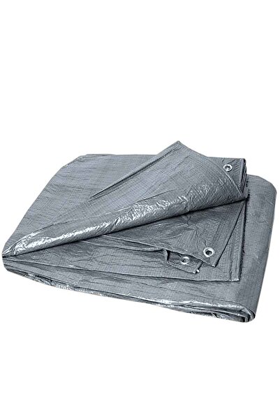 zola Αδιάβροχο μουσαμά 4 x 5 m, δακτύλιοι στερέωσης, πολυαιθυλένιο 80 g/m2, α...