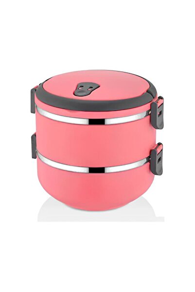 YAZICI FreshBox 2 Katlı Sızdırmaz Yemek Termosu Sefer Tası Saklama Kabı Koyu ...