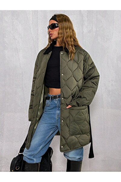 MODEL Velvet Collar Coat