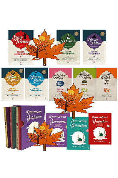 Kapı Yayınları sinan yağmur - aşkın gözyaşları - aşkın meali - ravzanın yıldı...