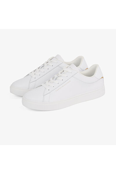 Tommy Hilfiger Essential Court Kadın Beyaz Sneaker