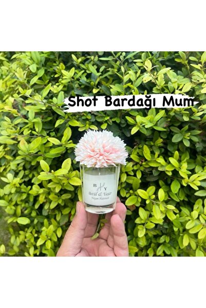 aralmini Mika Shot Bardak Mum Söz, Nişan, Düğün, Kına, Nikah, Mevlüt Hediyeli...
