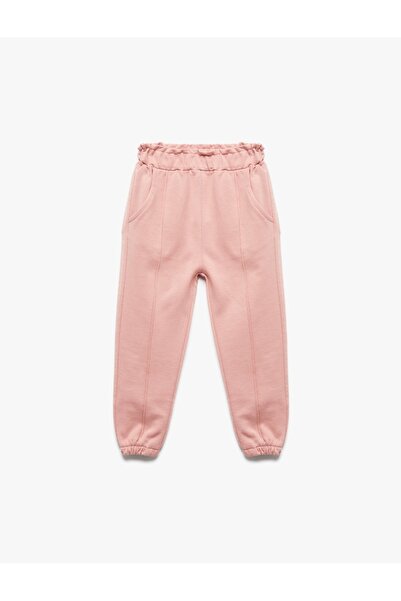 Koton Pamuklu Şardonlu Cepli Jogger Eşofman Altı