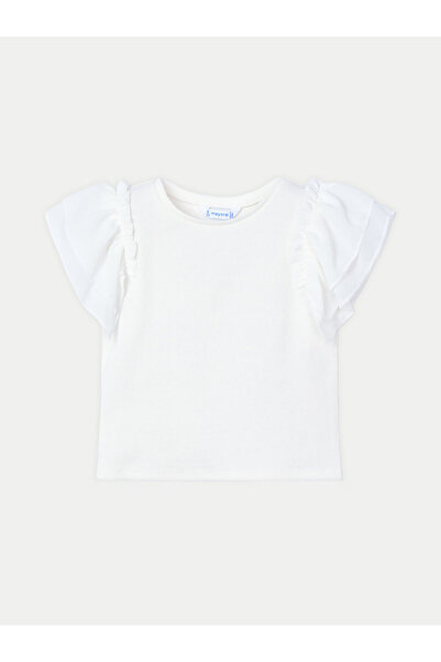 MAYORAL Κοριτσίστικο T-Shirt 3013 Εκρού
