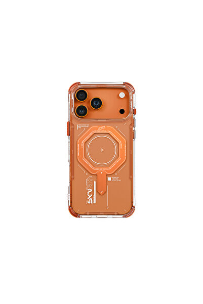 Skinarma iPhone 17 Pro Max Uyumlu Kılıf M-safe Şarj Özellikli Airbag Tasarıml...
