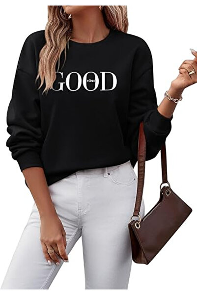 Trendimax Women's Autumn Sweatshirt Long Sleeve Casual Streetwear