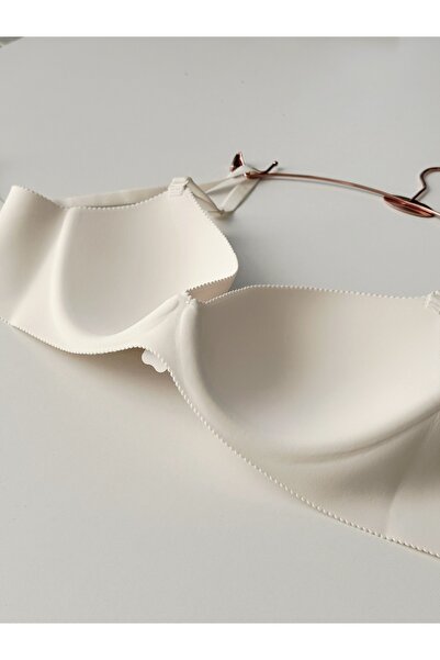 ENDAMIM Laser Cut Underwire Classic Seamless Form Giving C Cup Bra - 505